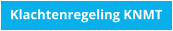 Klachtenregeling KNMT